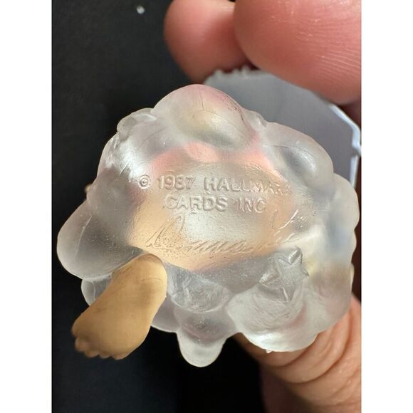 Stardust Angel 1985 Hallmark Ornament & 1987 BABY ANGEL CLEAR CLOUD UMBRELLA - Picture 12 of 12